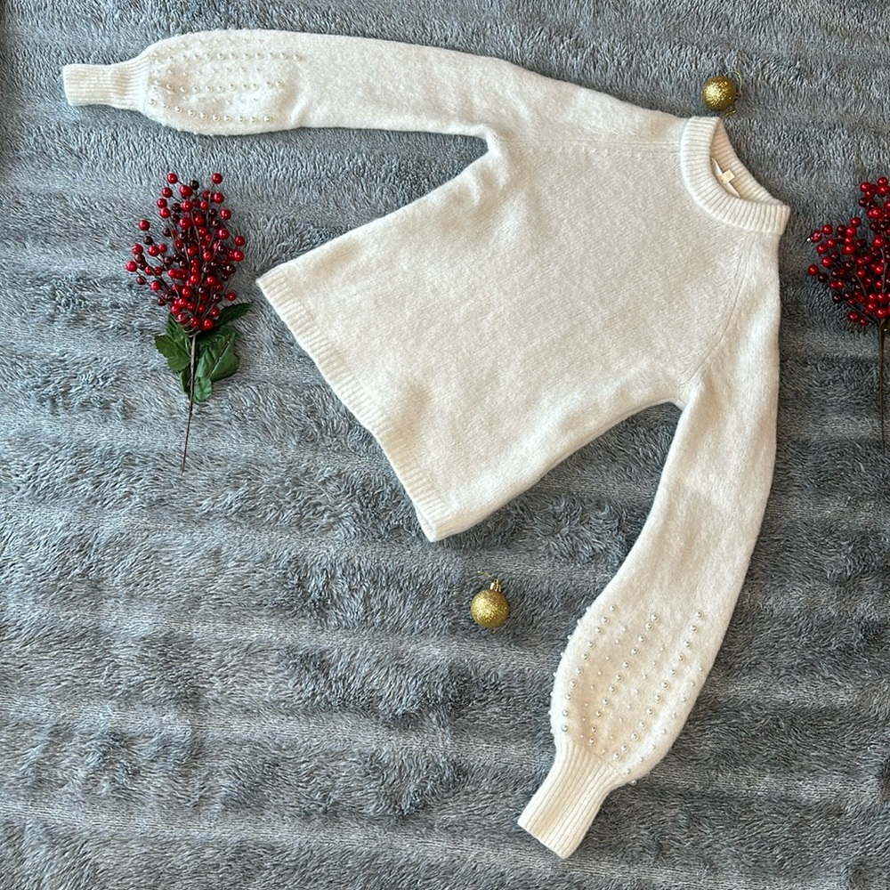 Ridley Jumper by Sézane in XXS,ecru in color based on Sezane’s description prior